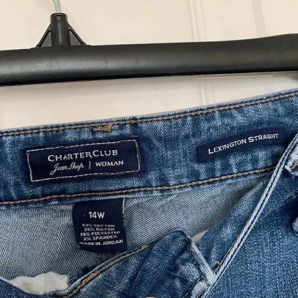 Charter Club Lexington Straight Jeans - Picture 4 of 4